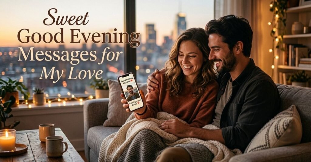 Sweet Good Evening Messages for My Love