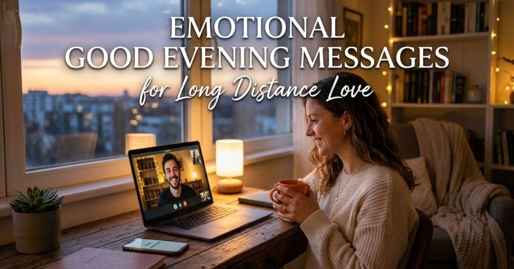 Emotional Good Evening Messages for Long Distance Love