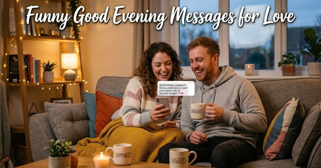 Funny Good Evening Messages for Love