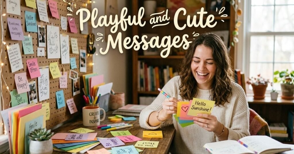 Playful and Cute Messages