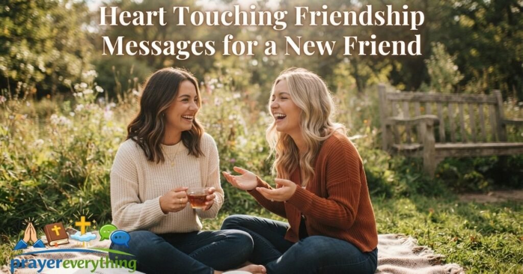 Heart Touching Friendship Messages for a New Friend
