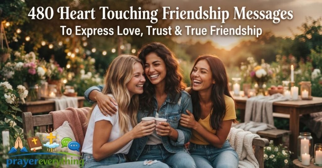 480 Heart-Touching Friendship Messages to Express Love, Trust & True Friendship