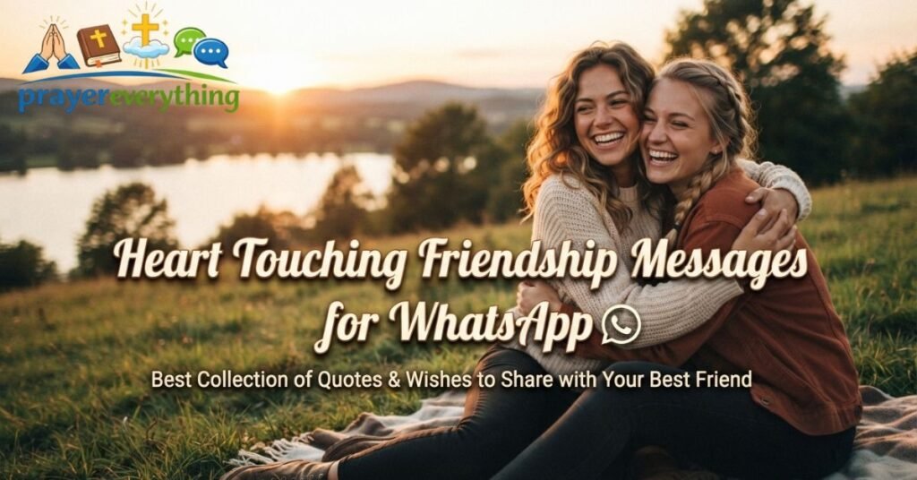 Heart Touching Friendship Messages for WhatsApp