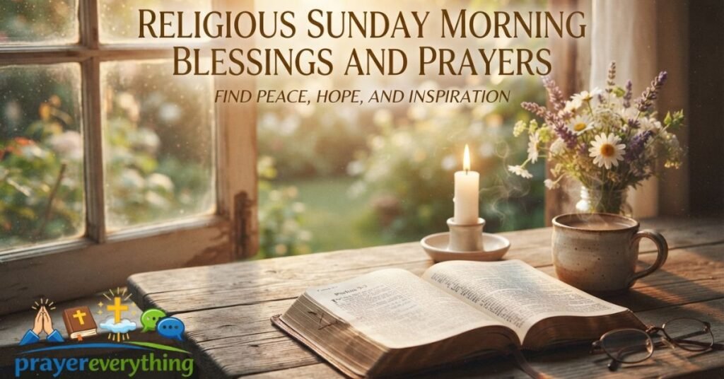 Religious Sunday Morning Blessings and Prayers