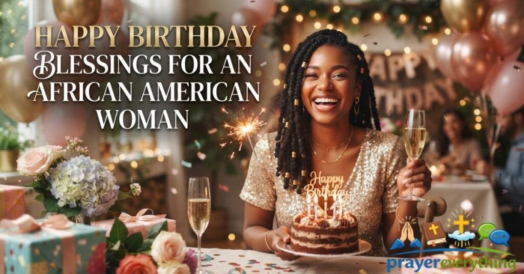 Happy Birthday Blessings for an African American Woman