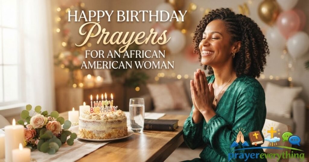 Happy Birthday Prayers for an African American Woman