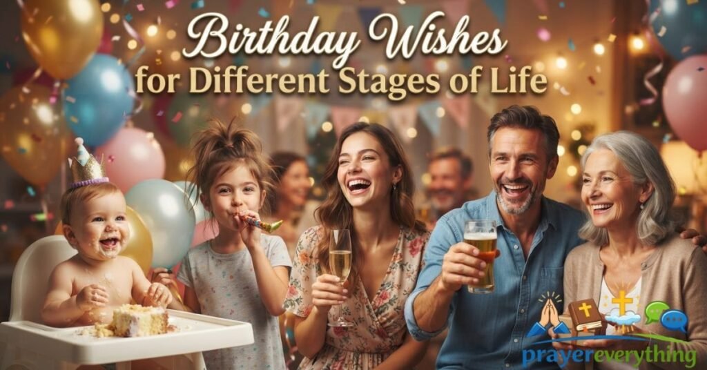 Birthday Wishes for Different Stages of Life