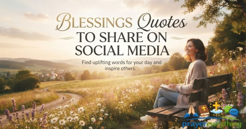 Blessings Quotes to Share on Social Media