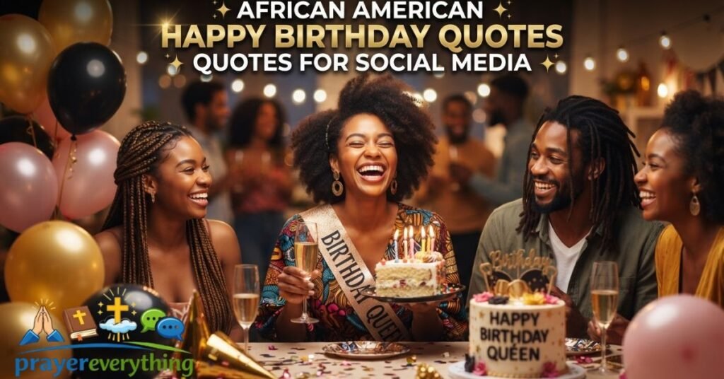 African American Happy Birthday Quotes for Social Media
