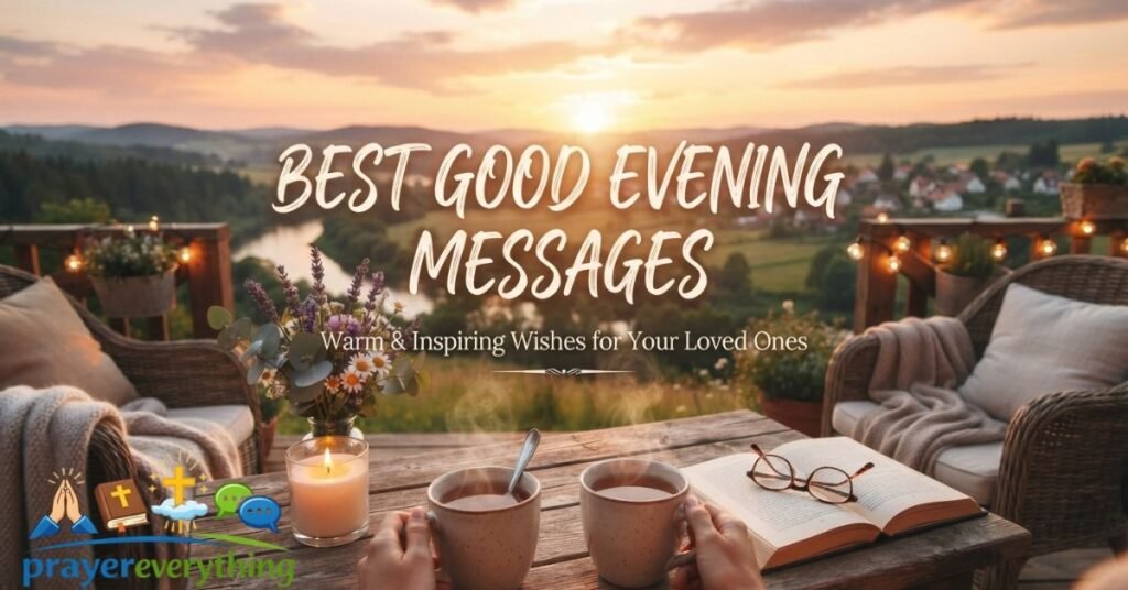 Best Good Evening Messages