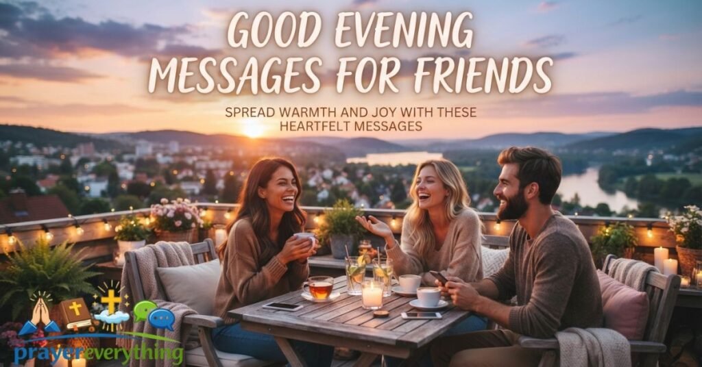Good Evening Messages for Friends