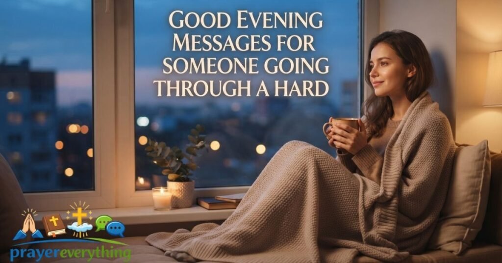 Good Evening Messages for Someone Going Through a Hard Day