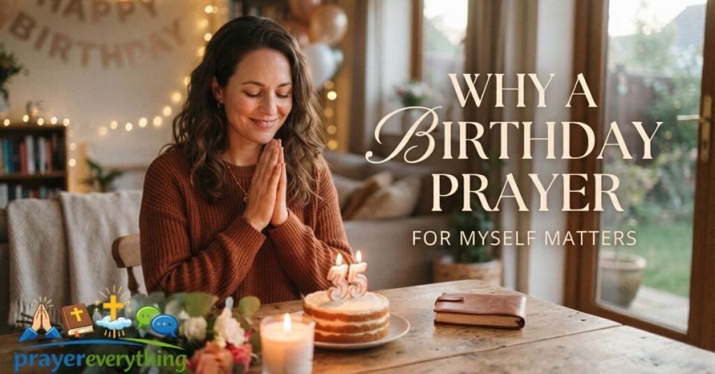 Why a Birthday Prayer for Myself Matters