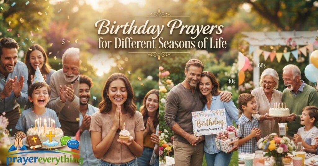 Birthday Prayers for Different Seasons of Life