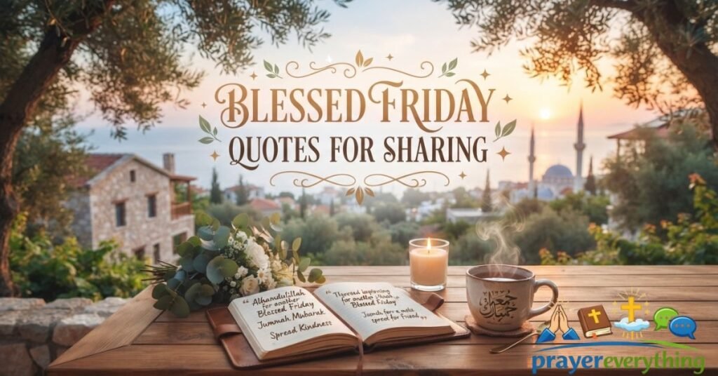Blessed Friday Quotes for Sharing