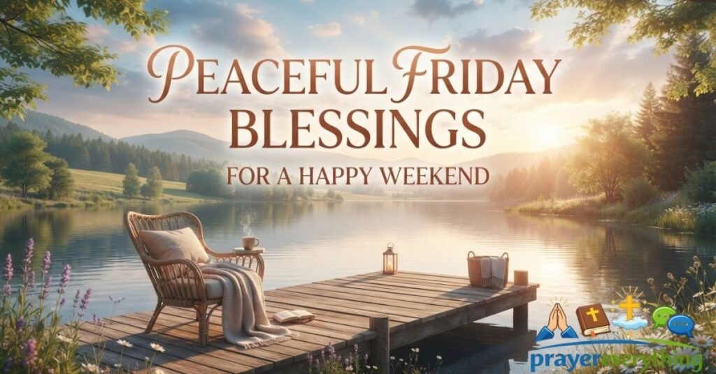 Peaceful Friday Blessings for a Happy Weekend