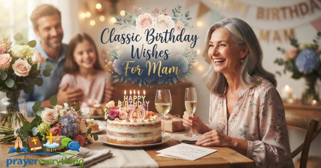 Classic Birthday Wishes For Mam