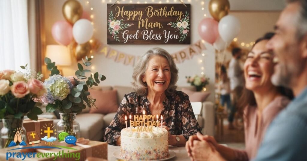 Happy Birthday, Mam. God Bless You