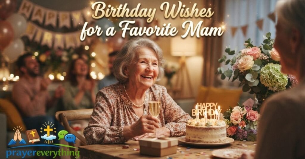 Birthday Wishes for a Favorite Mam