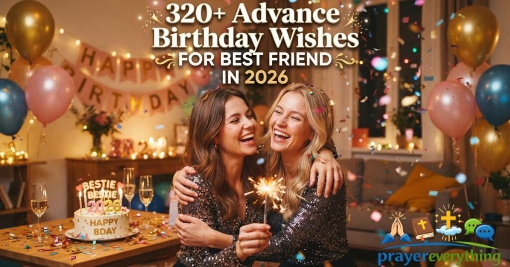 320+ Advance Birthday Wishes for Best Friend in 2026