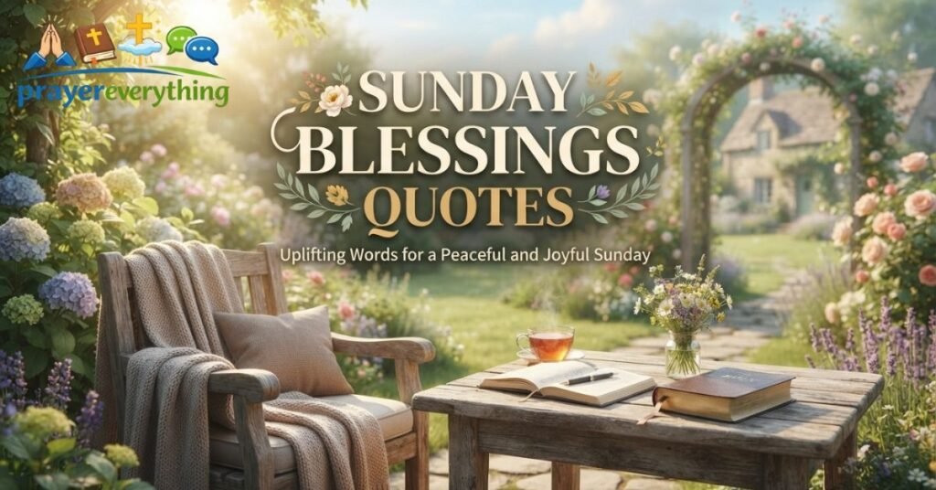 Sunday Blessings Quotes