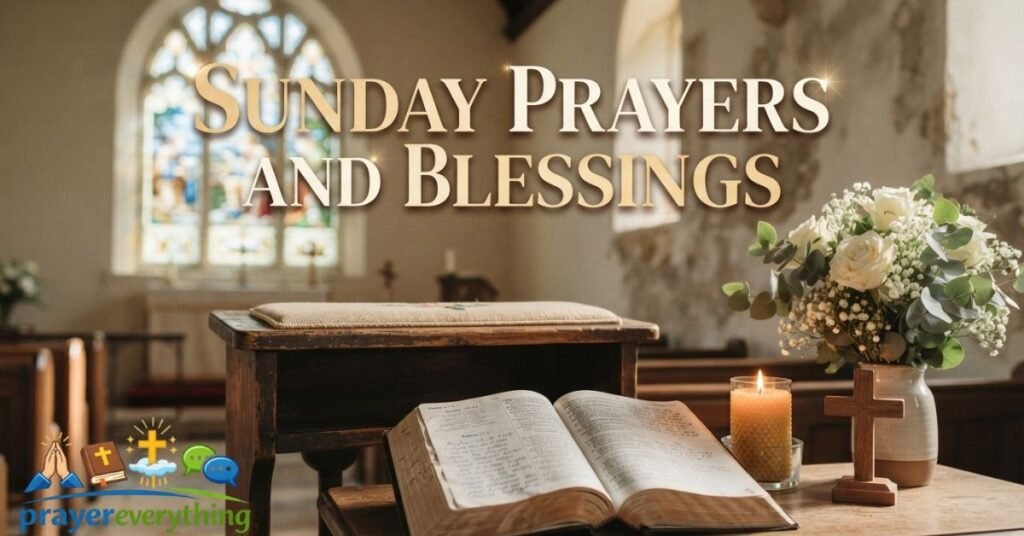 Sunday Prayers and Blessings