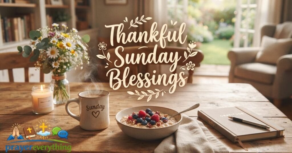 Thankful Sunday Blessings