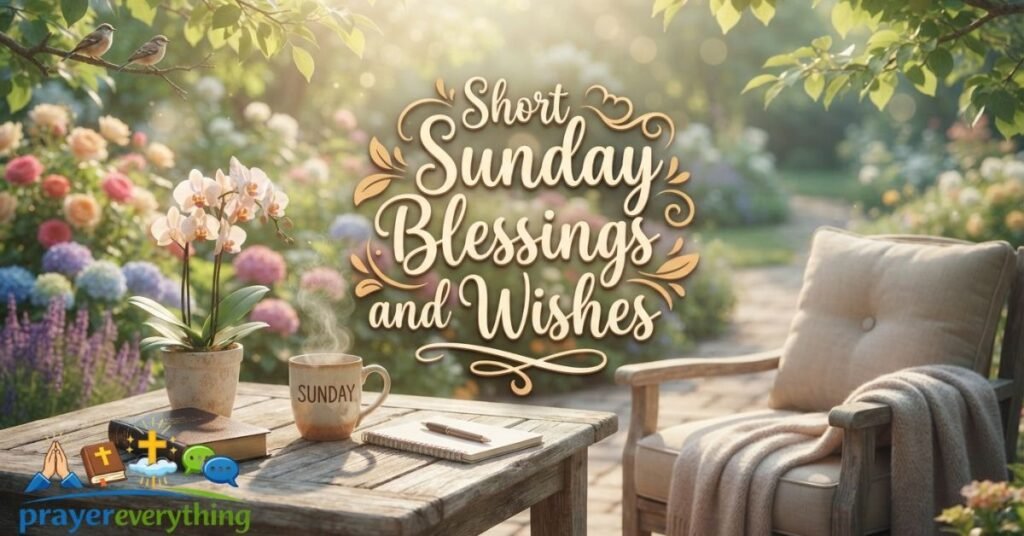 Short Sunday Blessings and Wishes