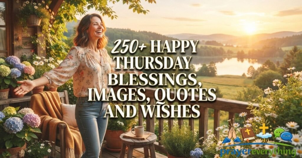 250+ Happy Thursday Blessings, Images, Quotes and Wishes