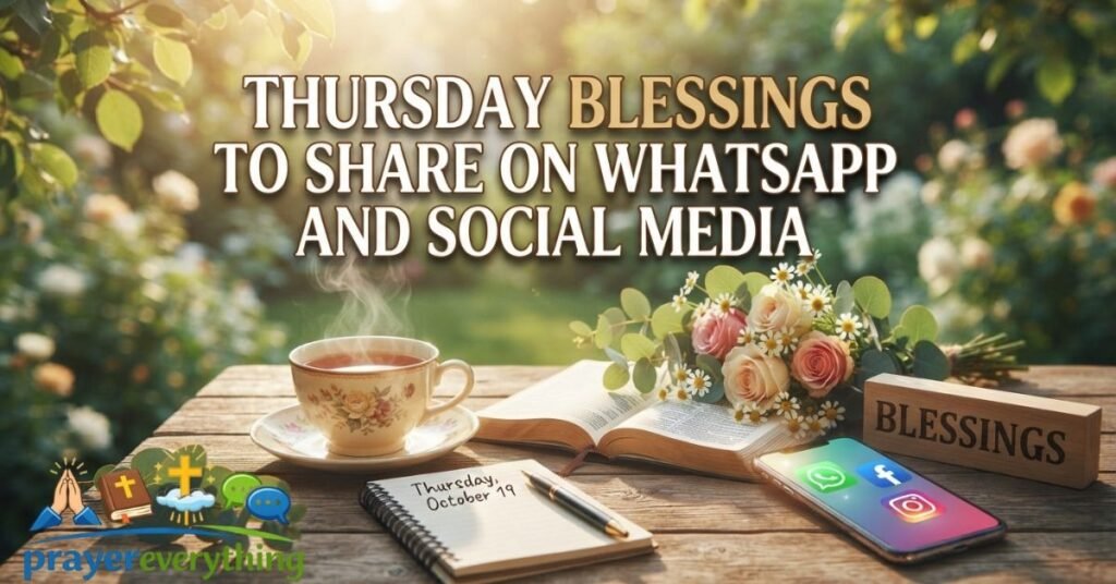 Thursday Blessings to Share on WhatsApp and Social Media