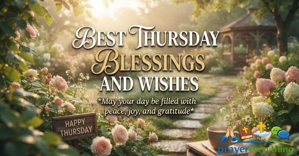 Best Thursday Blessings and Wishes