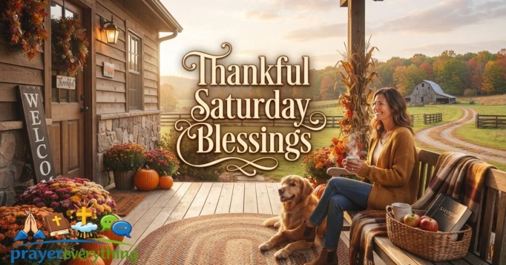 Thankful Saturday Blessings