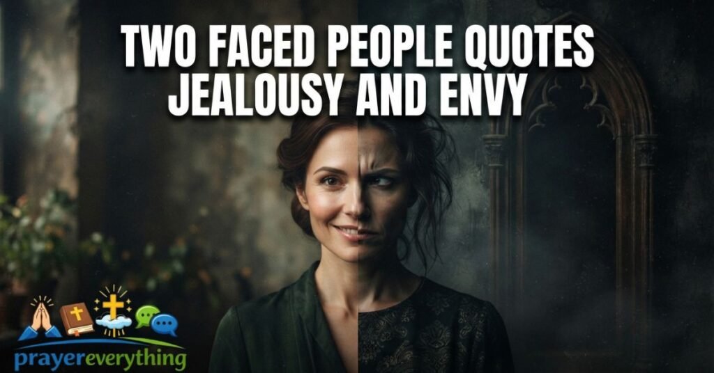 Two Faced People Quotes About Jealousy and Envy