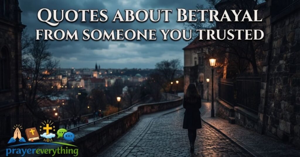 Quotes About Betrayal From Someone You Trusted