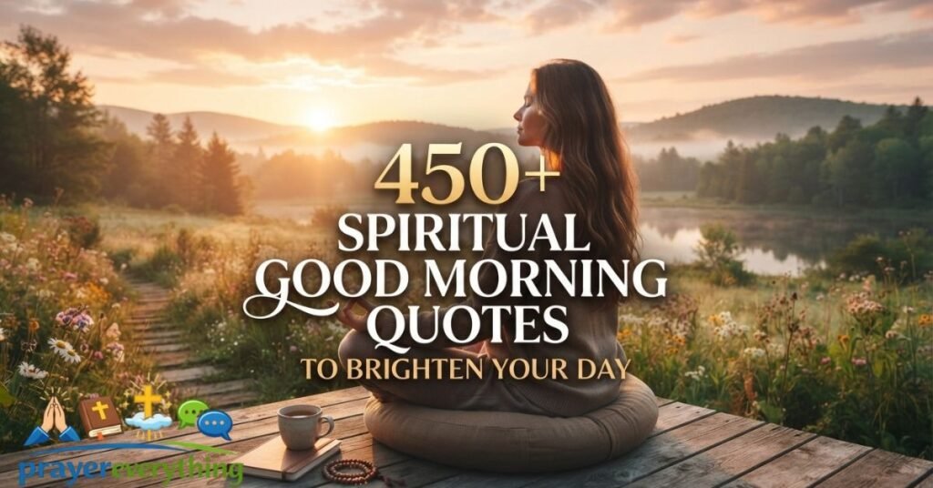 450+ Spiritual Good Morning Quotes to Brighten Your Day