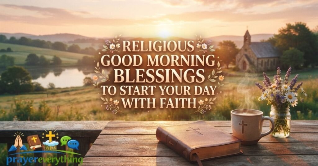 Religious Good Morning Blessings to Start Your Day with Faith