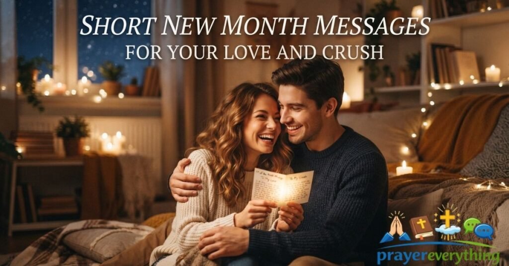 Short New Month Messages for Your Love and Crush