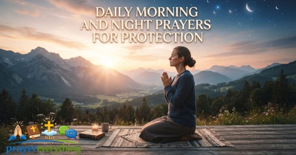 Daily Morning and Night Prayers for Protection