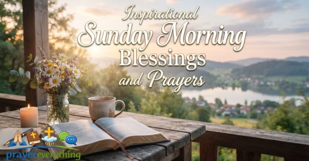 Inspirational Sunday Morning Blessings and Prayers