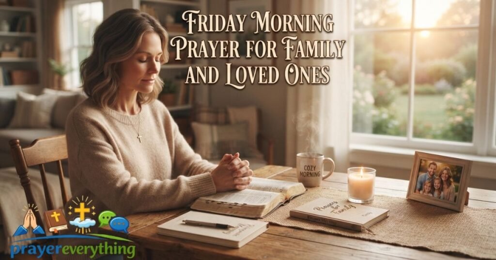 Friday Morning Prayer for Family and Loved Ones