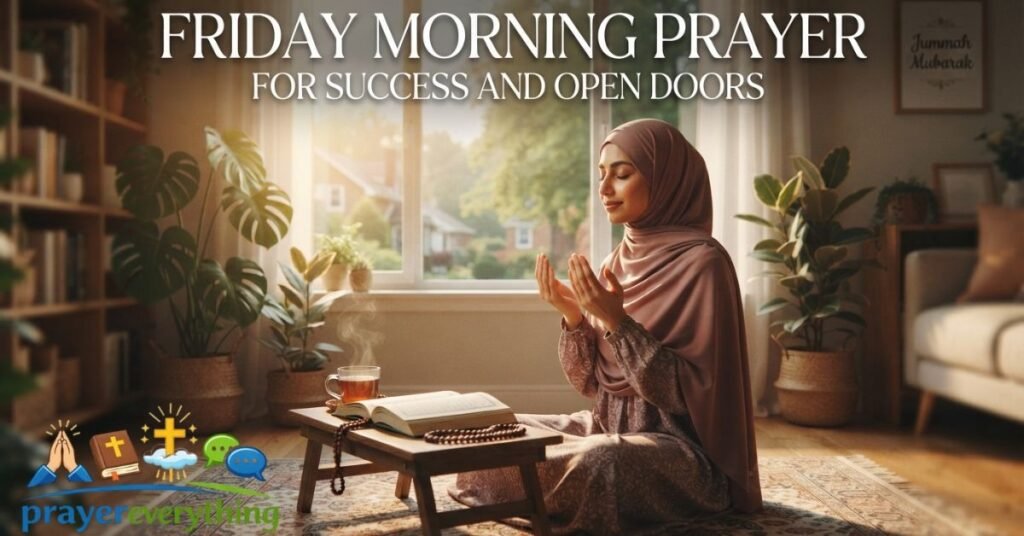 Friday Morning Prayer for Success and Open Doors