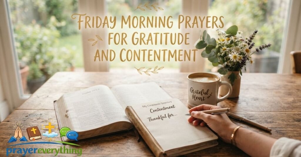 Friday Morning Prayers for Gratitude and Contentment