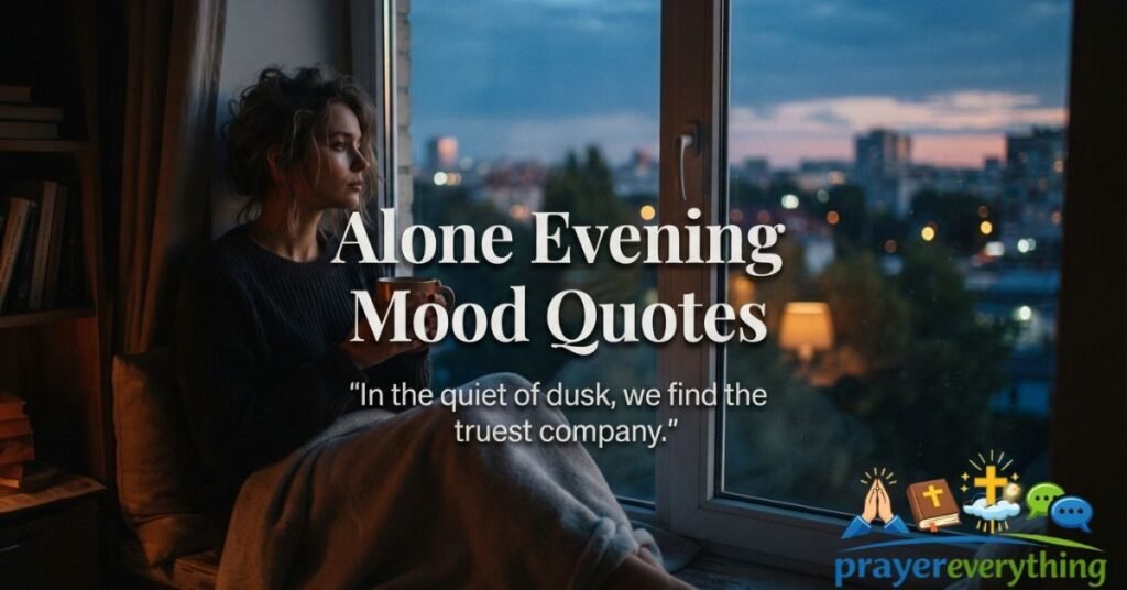 Deep Evening Mood Quotes About Life