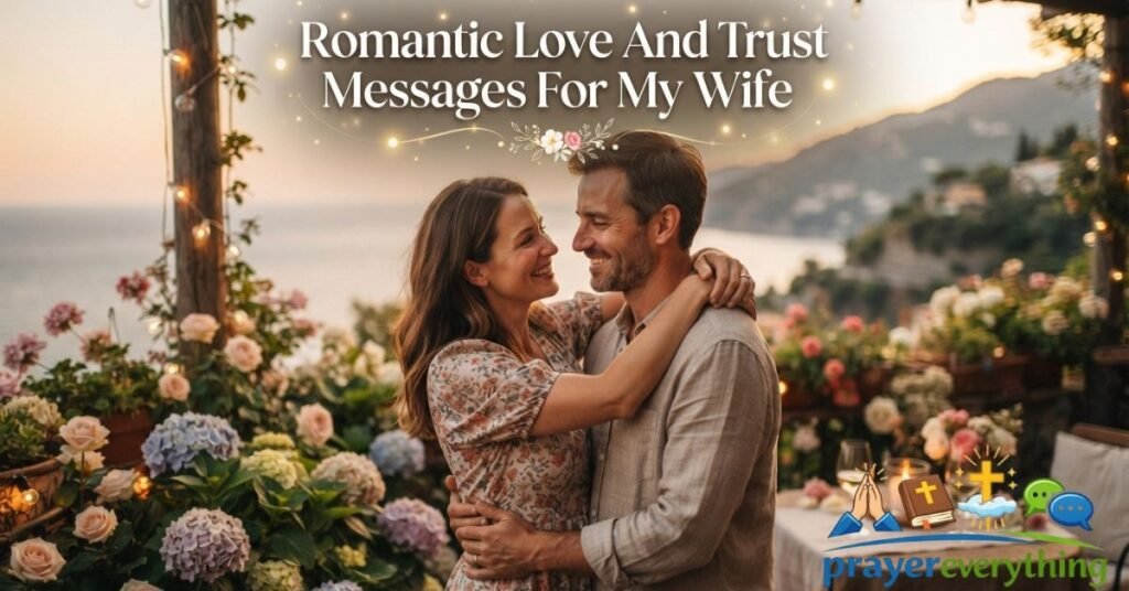 Romantic Love And Trust Messages For My Wife