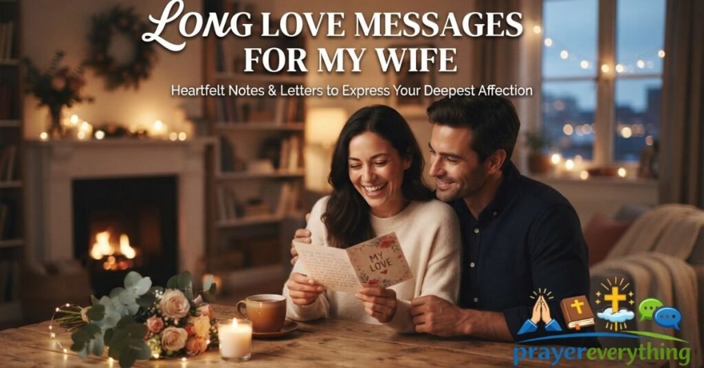 Long Love Messages For My Wife