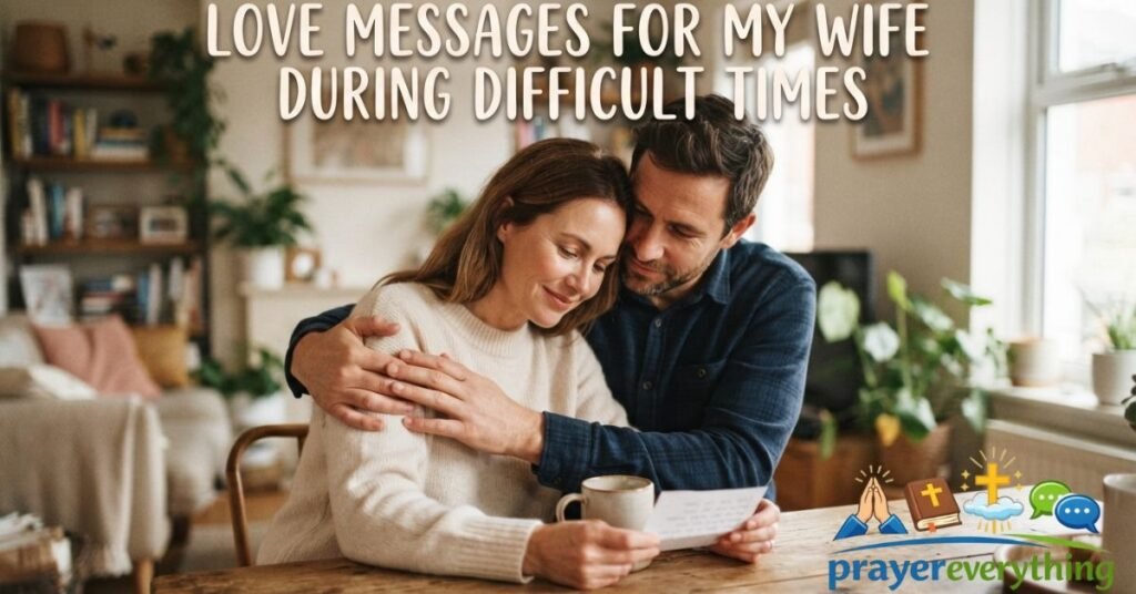 Love Messages For My Wife During Difficult Times