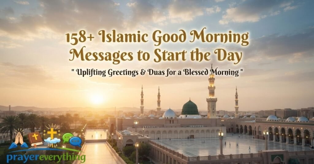 158+ Islamic Good Morning Messages to Start the Day