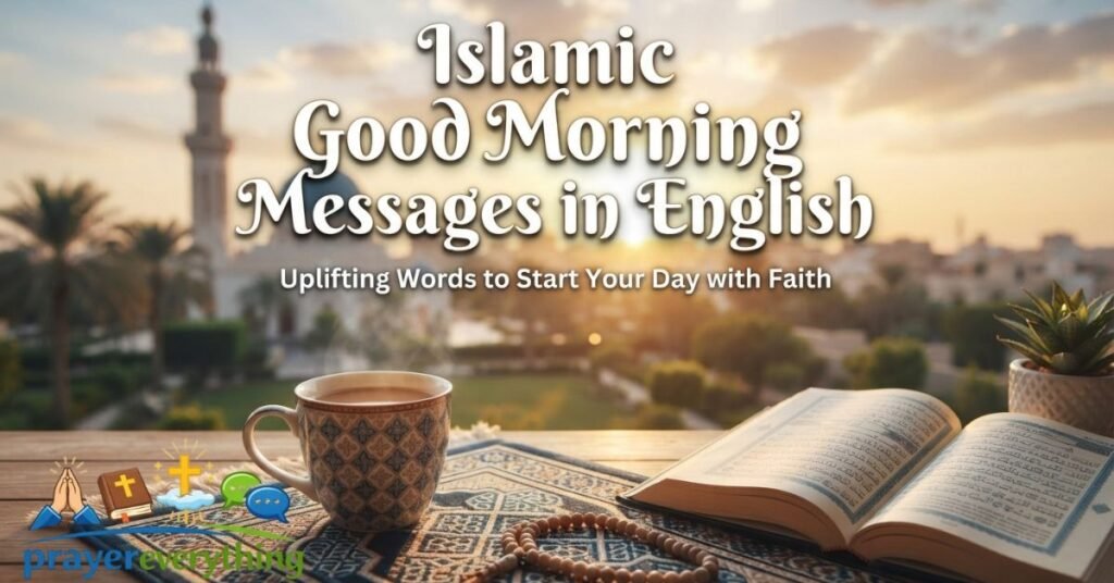 Islamic Good Morning Messages in English