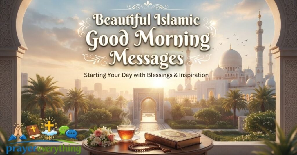 Beautiful Islamic Good Morning Messages