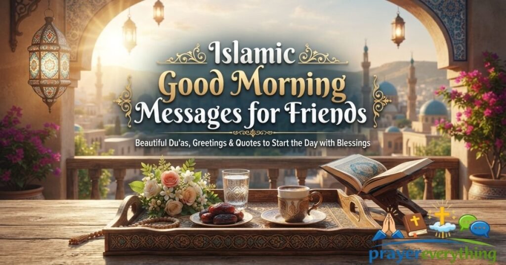 Islamic Good Morning Messages for Friends